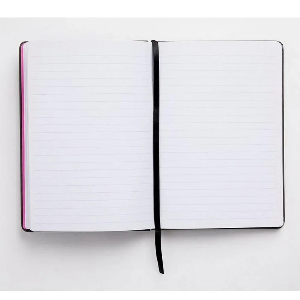 ❤NOTEBOOK / JOURNAL / DIARY- STEER & PALMS WESTERN DESERT COWBOY - FAUX LEATHER
